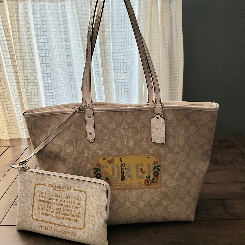 Genuine Coach Tote